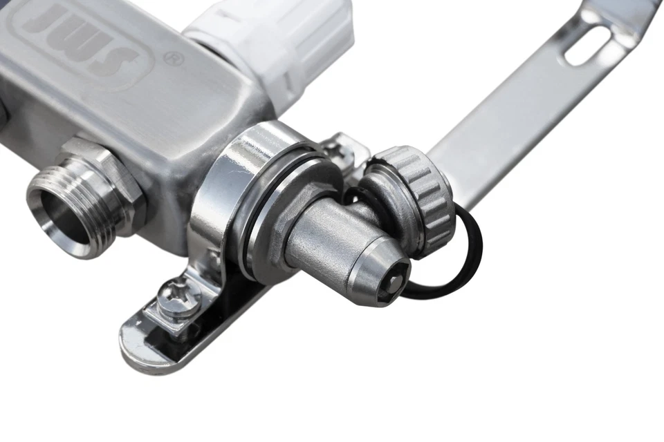 Distribuidor de circuito de calefacción acero inoxidable calefacción por suelo radiante ventilador indicador de flujo 2-12 - Imagen 3 de 4