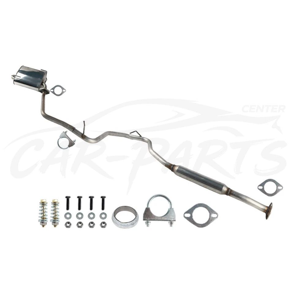 Resonator Assembly Muffler Exhaust Kit fits: 2012-2016 Subaru Impreza 2.0L SEDAN - Imagem 3 de 4