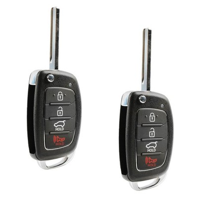 2 Key Fob Remote for 2015 2016 2017 2018 2019 Hyundai Santa Fe TQ8-RKE-4F31