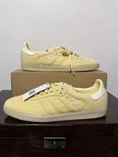Adidas Men's Samba Originals Men's Size 12 Almost Yellow/White IE4955 Classic