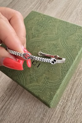 Gucci Thin Interlocking G Bracelet