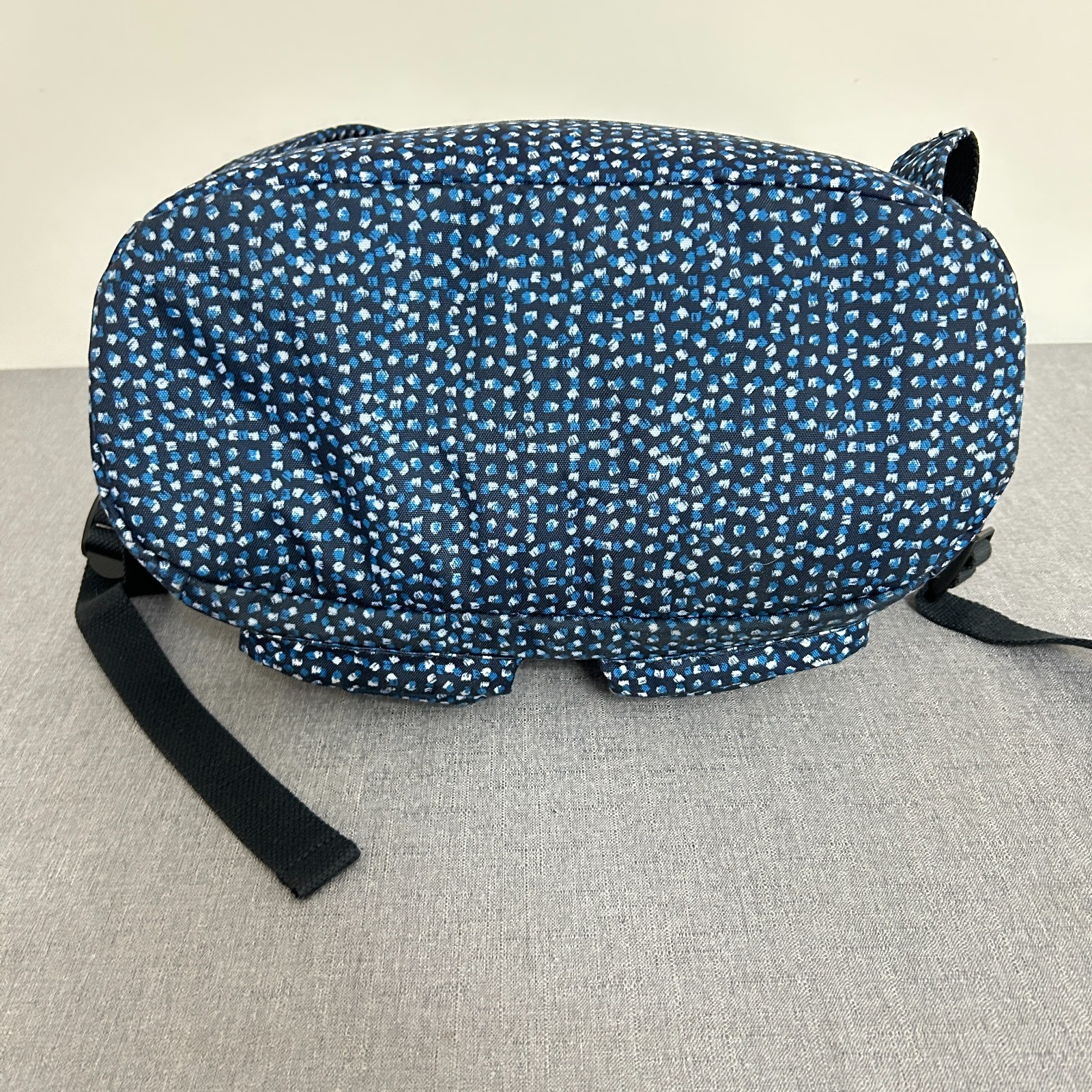 KIPLING CITY PACK Blue Scribble Pattern Backpack … - image 4