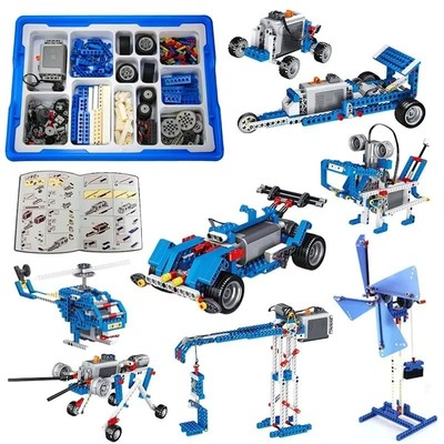 9686 Technische Teile Multi Technologie MOC Ziegel pädagogisch Schule Schüler lernen