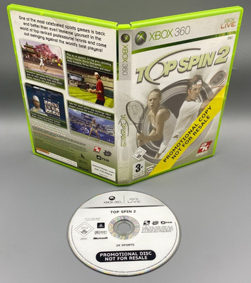Top Spin 2 | Xbox 360 Spiel | Promo