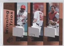 2007 SPx Winning Trios Bronze 23/30 Jered Weaver Mike Napoli Howie Kendrick 0f8