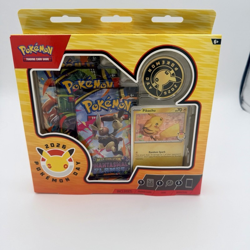 Pokémon Day 2026 Collection Box 30th Anniversary Sealed New TCG Pikachu Promo