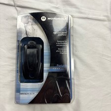 Motorola OEM Funda Giratoria Clip Cinturón Negra Nueva NNTN6026 Para i760 i850 iDEN