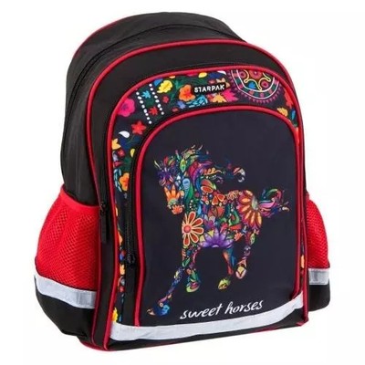 Plecak szkolny Horses Starpak