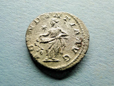 Raro Elagabalus Denarius, ABVNDANTIA AVG, (Roma RIC IV 56b)