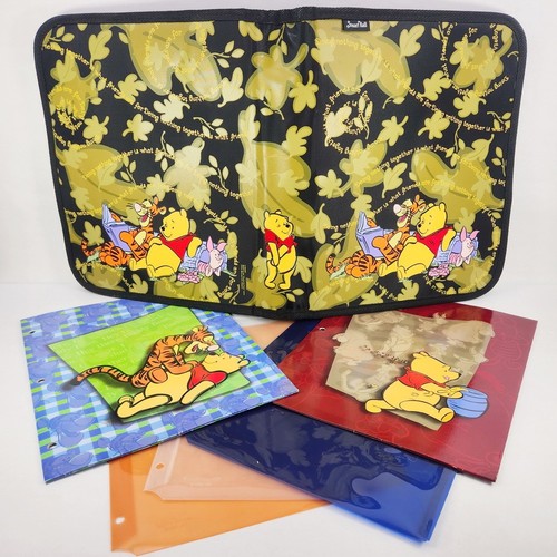 Stuart Hall Embroidered Winnie the Pooh Tigger Zippered 3 Ring Binder