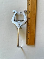 Vintage Lyre Shaped Music Holder Clip crafted by Frank Holton Company
