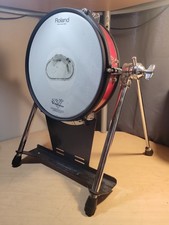 Roland KD-120 - Red - Mesh Head Kick Bass Drum Pad W/ Legs Kd 120 85 80 3W3