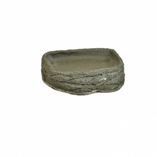 HabiStat Tortoise Pool Bowl Grey Small Tortoise Bowls