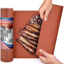 Pink Butcher Paper Roll 18 X175' 2100 Inch Peach Butcher Paper for Smoker, Gr