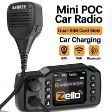 Zello Mini Mobile Car Radio 2G 3G 4G 5000KM Transceiver Supports GPS