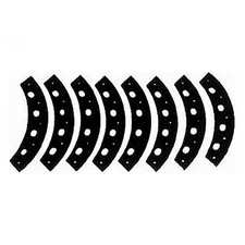 One New Set of Snow Blower Rubber Paddles (8 pieces) fits Ariens 2 + 2 Models