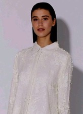 Walter Baker - Sequin Clear - Shirt-Blazer Size: L Authentic - Rare NWT