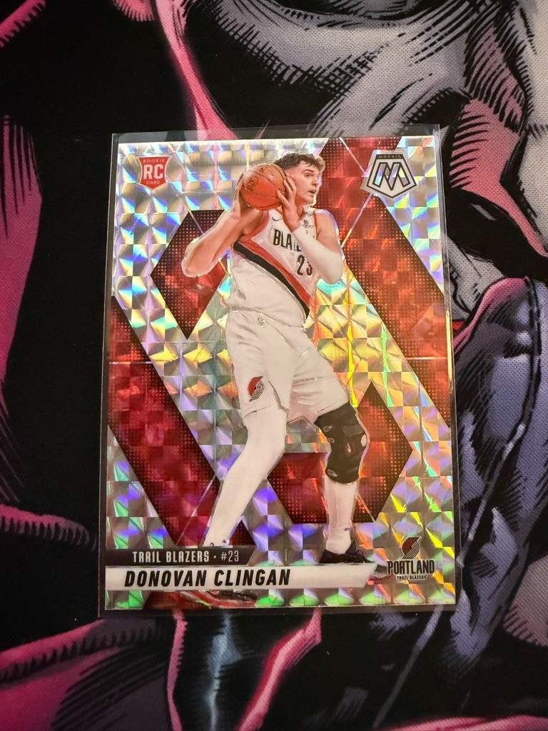 2024-25 Panini Mosaic #246 Donovan Clingan Mosaic