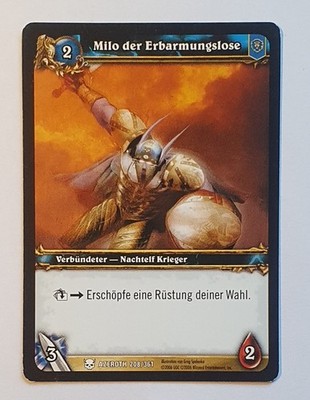 World of Warcraft TCG Helden von Azeroth - Milo the Unmerciful  NM