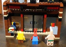 LEGO SpongeBob Krusty Krab Adventures 3833 Complete Set 209pcs w/Box 