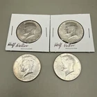 1964 Kennedy Half Dollar Coins (Lot Of 4)