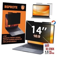 Magnetic Laptop Privacy Screen 14 Inch 14 Inch with 16:9 Aspect Ratio