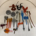 He-Man Vintage 1980's Masters Of The Universe MOTU weapons Accessories Lot Of 23