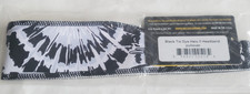 Halo Headband Pullover II Sweatband Black Tie-Dye New