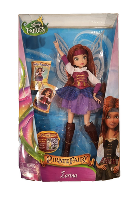 Disney Fairies Pirate Fairy Zarina Doll NEW RARE Figure Jakks