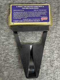 Nintendo NES-001 Console Japan 2 Controllers Game Genie Cables Tested