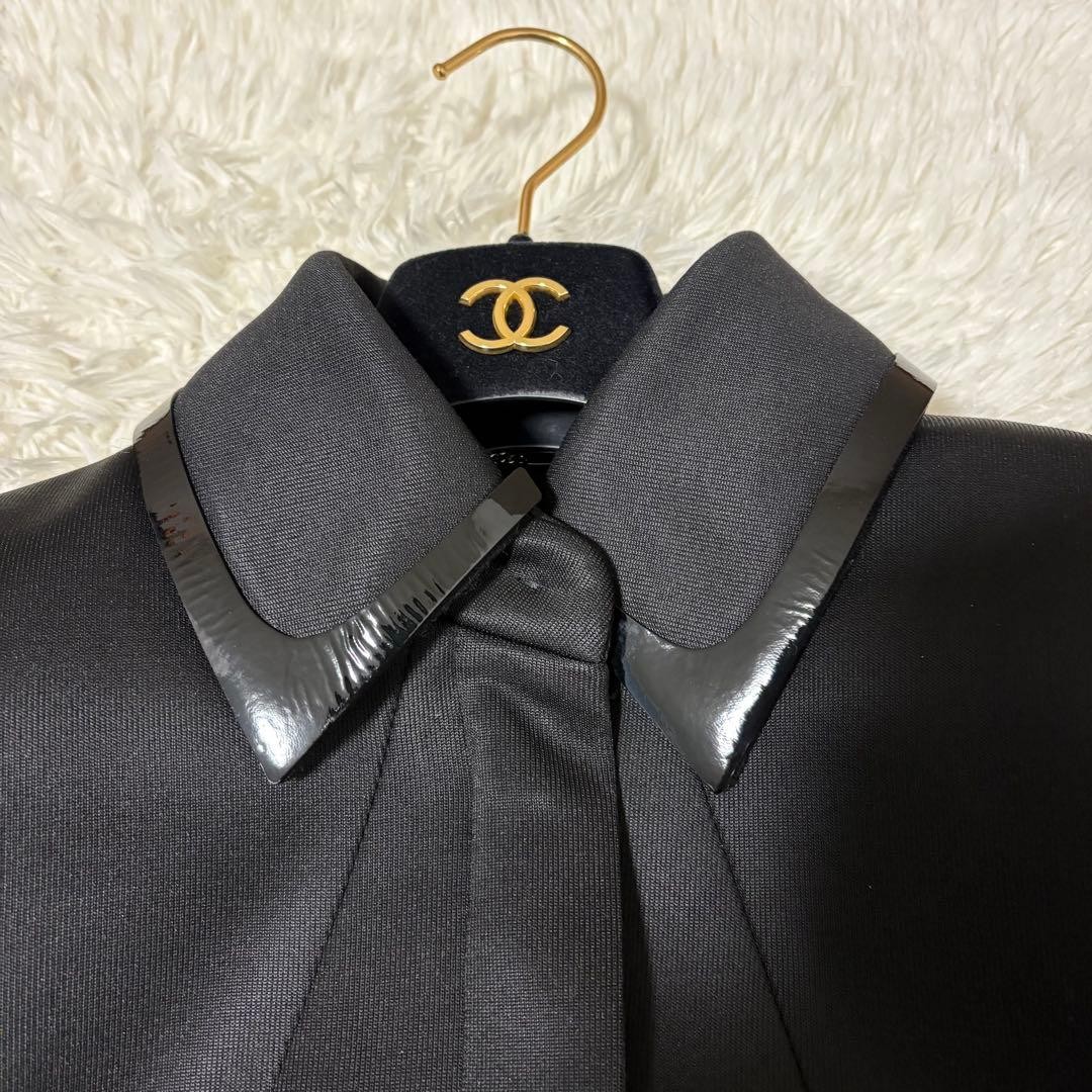 USED UNUSED FENDI LONG COAT IN BLACK MINK FUR, GENUINE SIZE 40