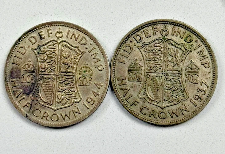 1944 Year UK Half Crown Coins for sale | eBay