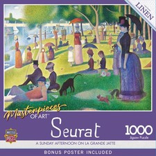 MasterPieces - MasterPieces of Art - Sunday on La Grande Jatte 1000 Piece Puzzle