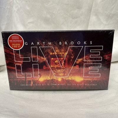 SEALED Garth Brooks 2022 5-Disc Double + Triple Live Colosseum Las