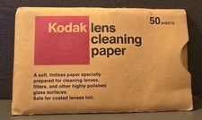 VTG Kodak Lens Cleaning Paper Exc Cond Used