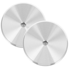 Mesa de comedor giratoria con base de 2 piezas herrajes giratorios para pasteles aleación de aluminio