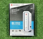ARRIS / Motorola SurfBoard SB6141 DOCSIS 3.0 Cable Modem – White Sealed