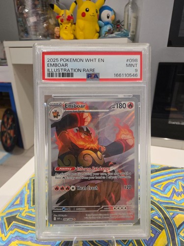 Emboar graded PSA 9 for sale on eBay