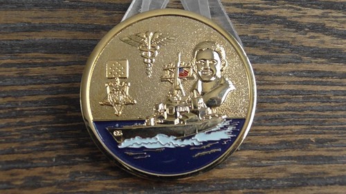 USN USS Benfold DDG ab 65 mit Valor Challenge Coin #634X - Bild 2 von 8
