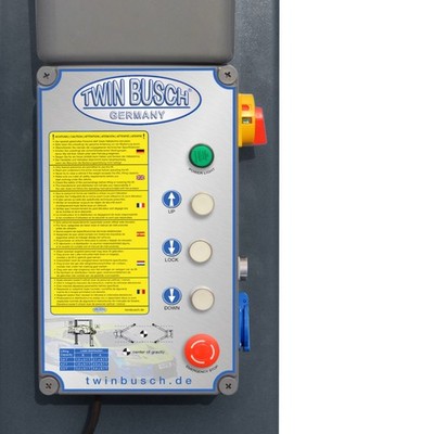 Twin Busch ® 1 Säulen Hebebühne 2,5 t MOBIL - ULTRAFLACH - jetzt 20