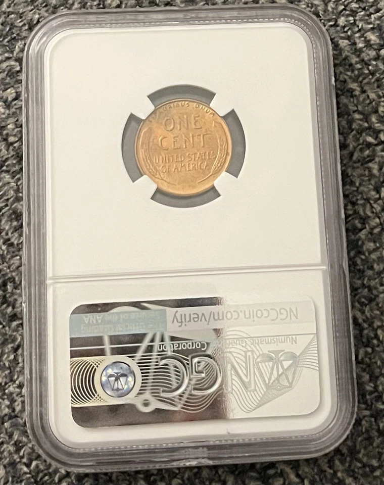 1942-D Lincoln Wheat Penny NGC MS-65 RD - Image 2 of 2