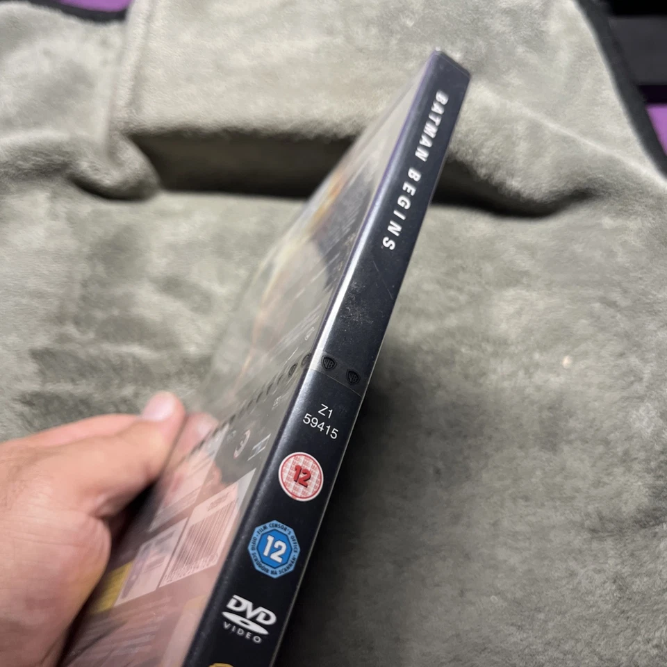 Batman Begins DVD (2006) Christian Bale, Nolan (DIR) cert 12 ***NEW*** - Image 3 of 4