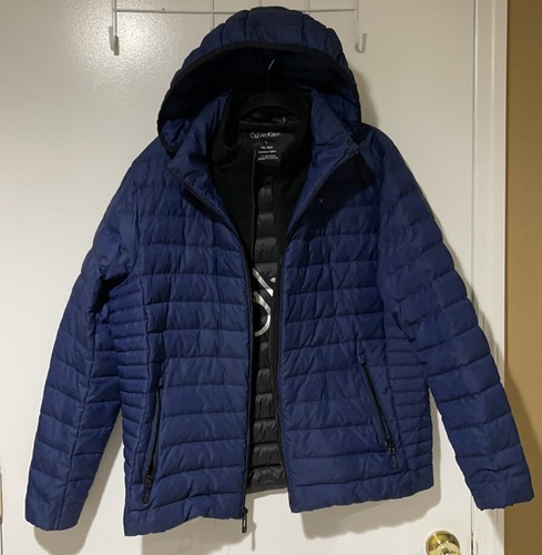 calvin klein puffer jacket the bay