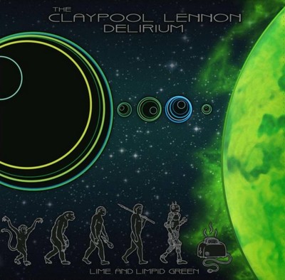 Claypool Lennon Delirium LIME & LIMPID GREEN +MP3s NEW GREEN COLORED VINYL 10''