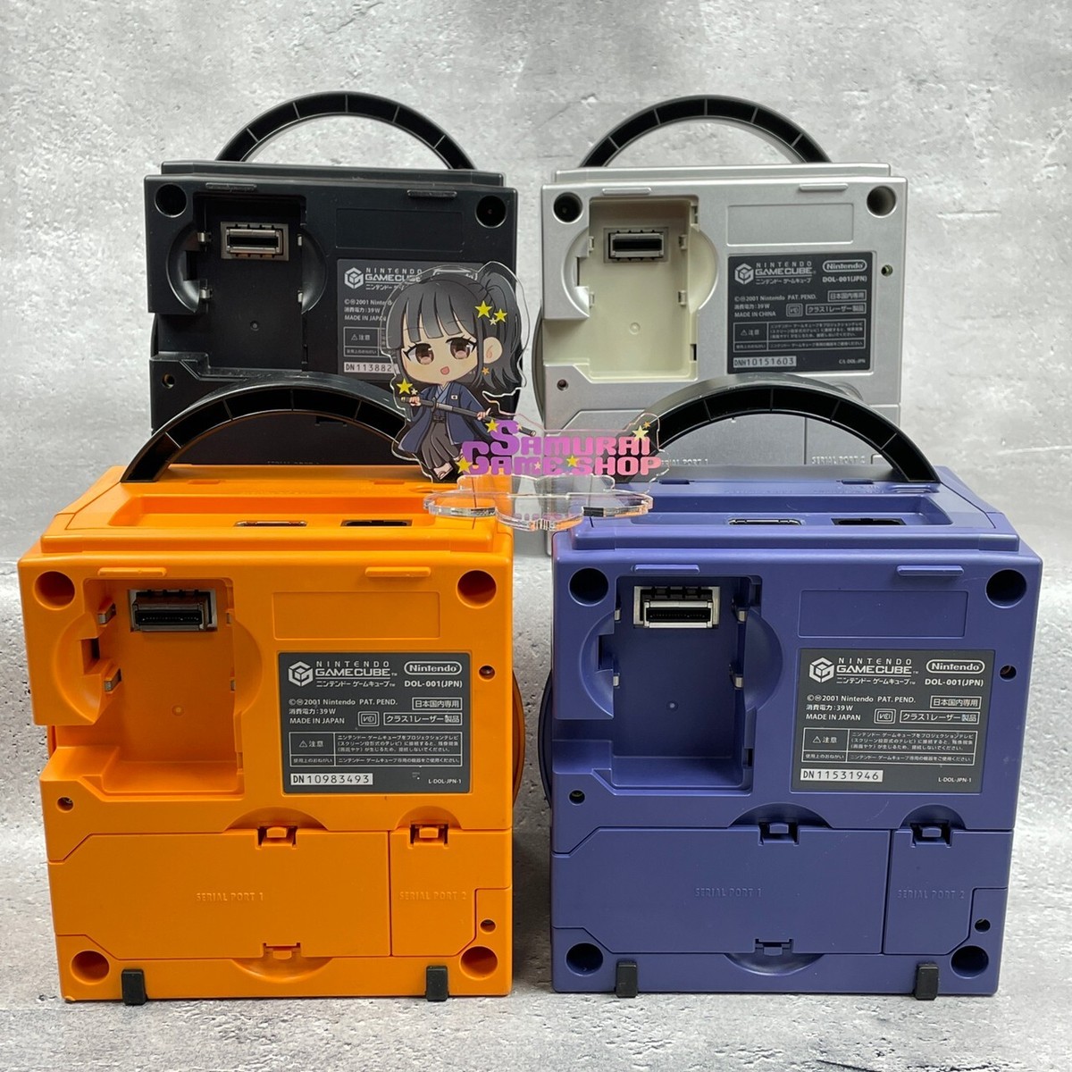 Nintendo GAMECUBE DOL-S-PLA ゲームキューブ Nintendo GameCube Silver Console Enjoy Plus DOL-101 JP For Japan