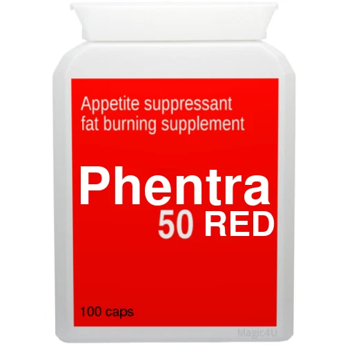 100 PHENTRA 50 ROJO píldora de dieta fuerte adelgazante/pérdida de peso termo quemador de grasa legal Foto 3 de 4