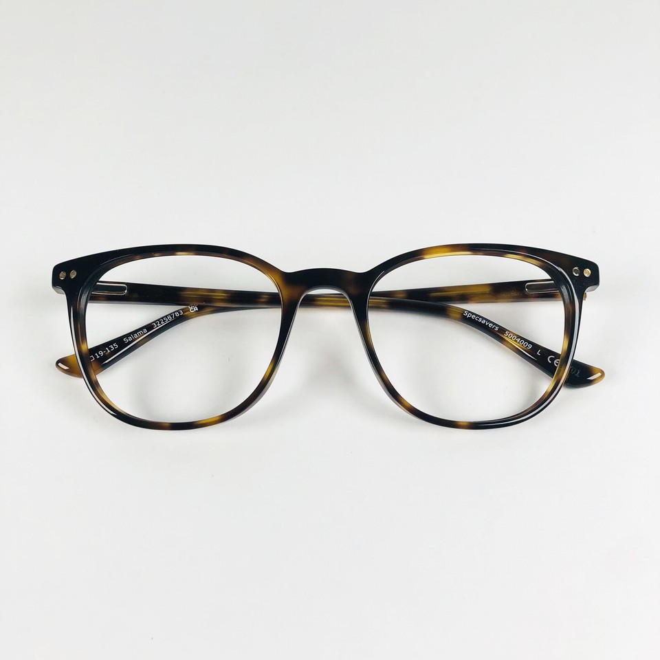 SPECSAVERS eyeglasses TORTOISE ROUNDED SQUARE glasses frame MOD: SALAMA ...