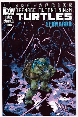 Teenage Mutant Ninja Turtles Micro Series 4 From 2011 _ Leonardo Cover B