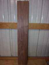 1 PC WALNUT LUMBER WOOD KILN DRIED BOARD 36"X 5 13/16"X 7/8" LOT 85V FLAT CLEAR