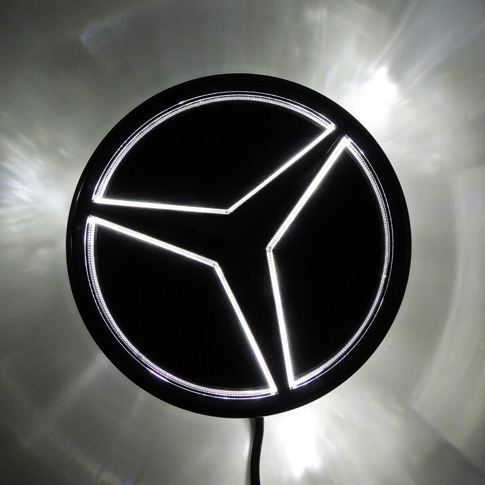 Front Grille Grill W/LED For Mercedes Benz X204 GLK300 GLK250 GLK350 2013-2015 Foto 3 de 4